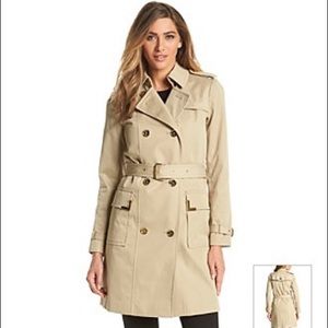 Nwt Michael Kors Nude/Khaki Beverly 'beverly' Coat